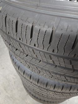 6X114.3 mm Wheels With 265/70/16 Tires Set
