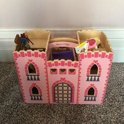 Make Offer!  Melissa & Doug Castle Playhouse $25