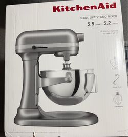 KITCHENAID® 5.5 QUART BOWL-LIFT STAND MIXER - CONTOUR SILVER