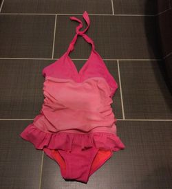 Girl's one piece swimming swim suit Size 7/8 M