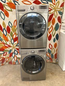 LG washer and dryer laundry