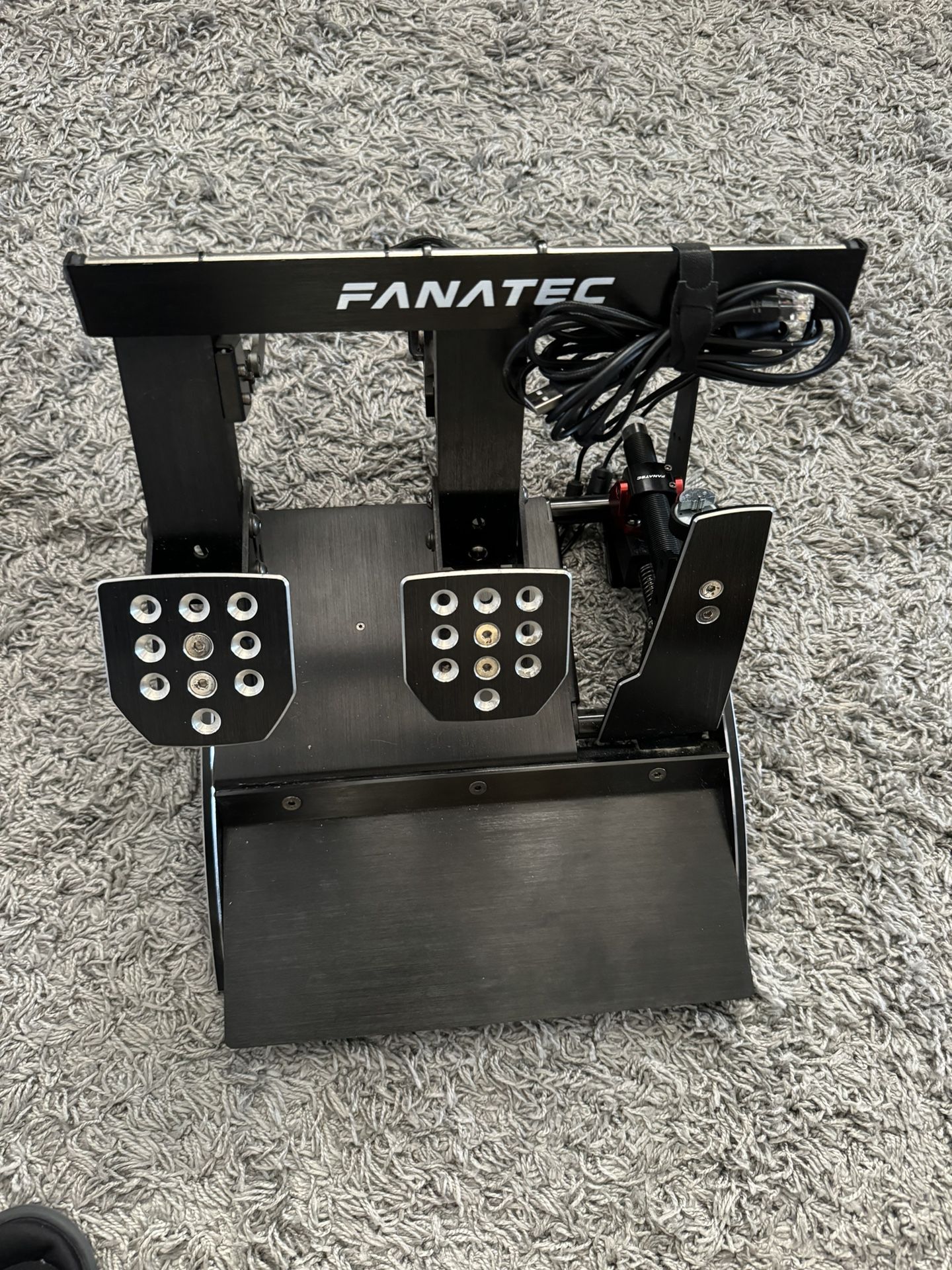 Fanatec Clubsport Pedals V3 Inverted + Damper kit & Brake Performance Kit