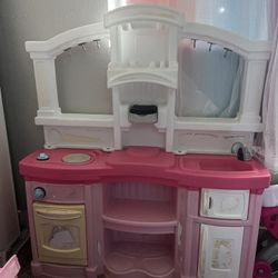 Pink Play Kitchen