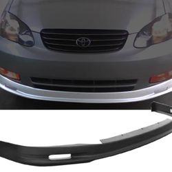 03-04 Toyota Corolla Mugen Style Front Bumper Lip Spoiler - PP