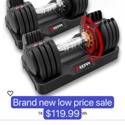 Adjustable Dumbbells Set,25lb Dumbbells with Anti-Slip Metal Handle for Exercise & Fitness Fast Adjust Weight for Full Body Workout Fitness