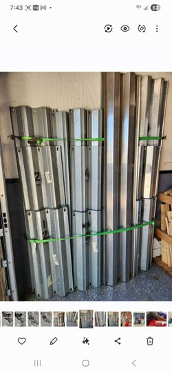 Metal shutters / Tool organizer