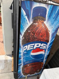 Pepsi Branded Commercial Refrigerator