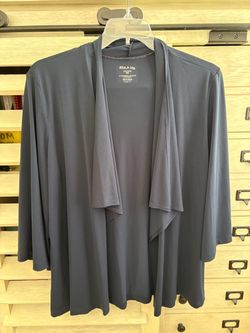 Whit Stag XXL Navy Blue Cardigan