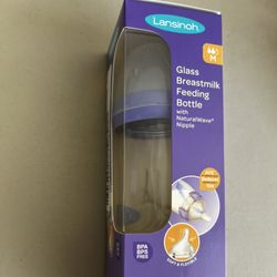 Lansinoh Glass Baby Bottle