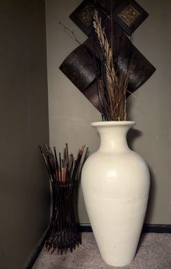 LARGE HEAVY clay Pot