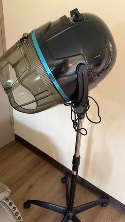 Stand up hooded hair dryer