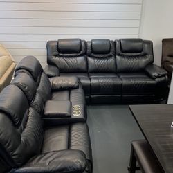 CANT BEAT THIS PRICE. 3 PIECES RECLINERS. 
