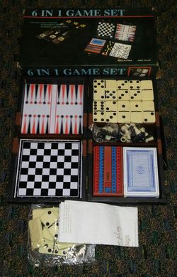 6 in 1 Game Set!!!