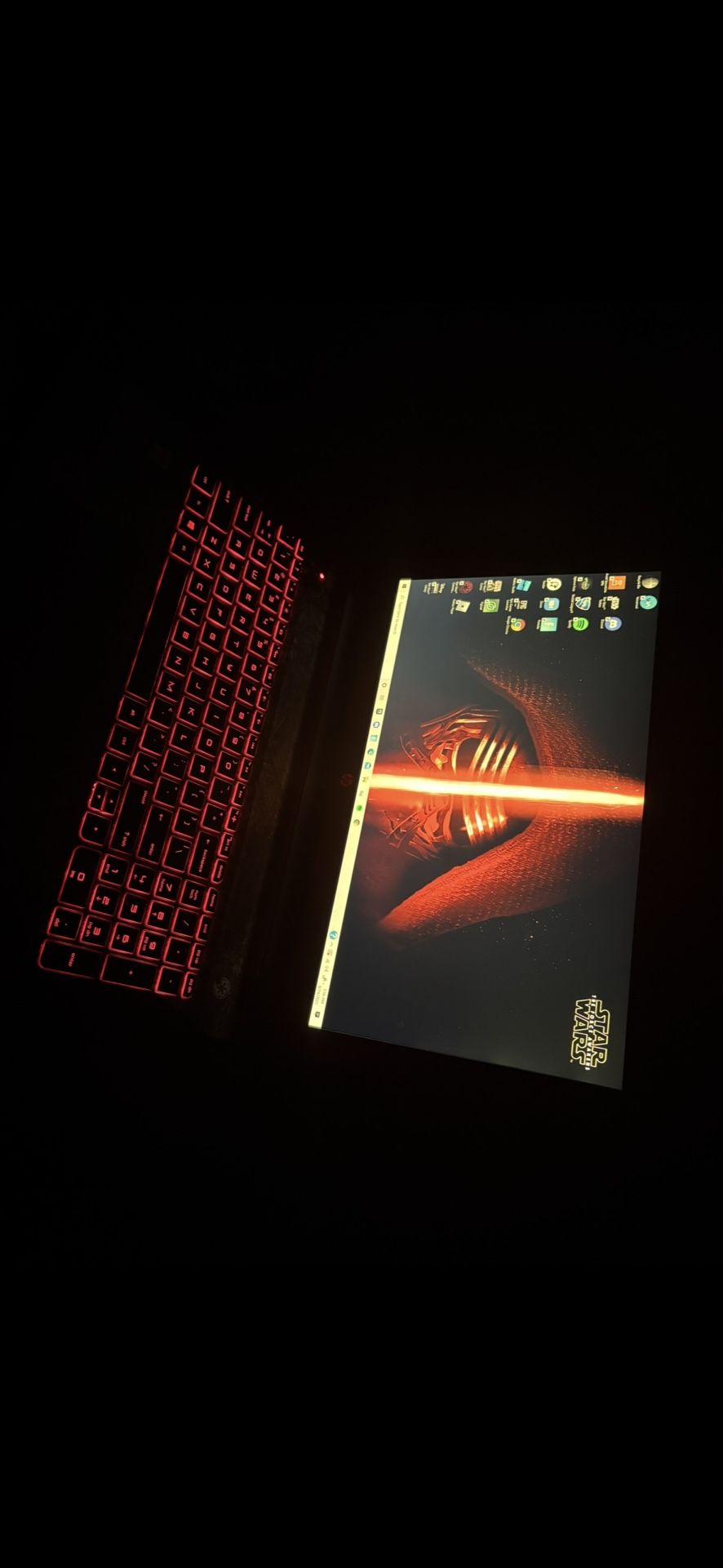 HP Star Wars Special Edition Laptop β $100 FIRM β Works Great