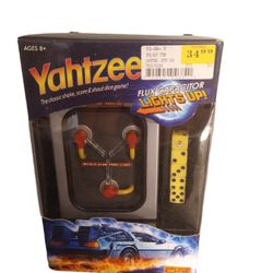 Back to the Future: Yahtzee

Brand new. Sealed. Board game