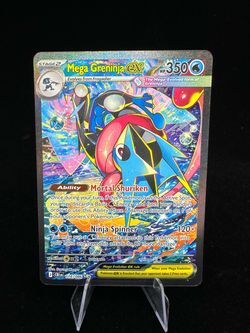Pokemon Chaos Rising Mega Greninja ex SIR 116/086