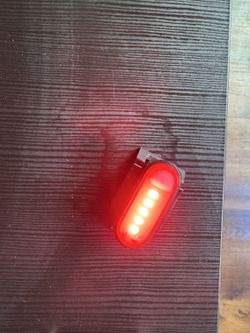 Bike Rear Tail Light - Red LED