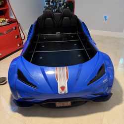 Kids Sports Car Bed Almost New