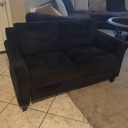 Black Love seat sofa