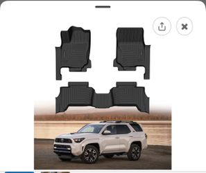 Toyota 4 Runner All Weather Floor Mats 