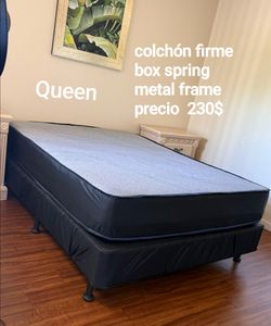 Cama Nueva Queen Barata en su plástico