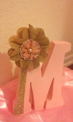 Wood letter