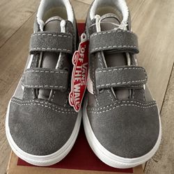 Toddler Grey Vans Size 8t