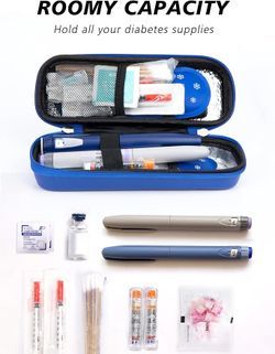 YOUSHARES Insulin Cooler Travel Case with Temperature Display