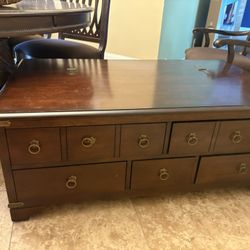 Coffee Table With Storage And 2side  Tables 