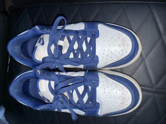 Nike Dunk Low White Blue Sneakers