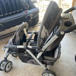 Chicco Double Stroller Two Seater 