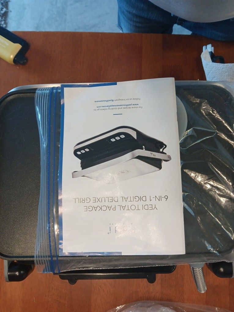 Yedi 6 In 1 Digital Deluxe Grill