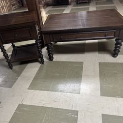 Coffee Table And End Table