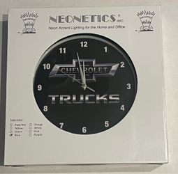 Blue NEON CHEVY TRUCKS new