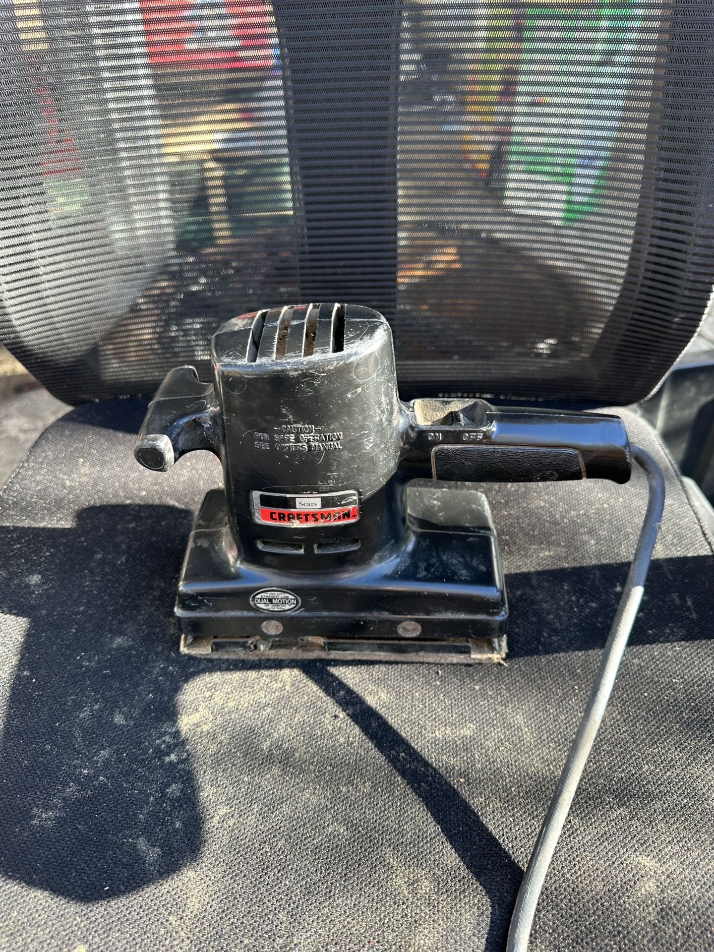 Sears CRAFTSMAN Dual Motor Orbital Sander