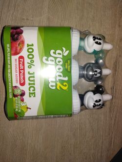 NEW Mickey Mouse Good 2 Grow Juice & Toppers Disney Silver Blue Black 3 Pack ‘25