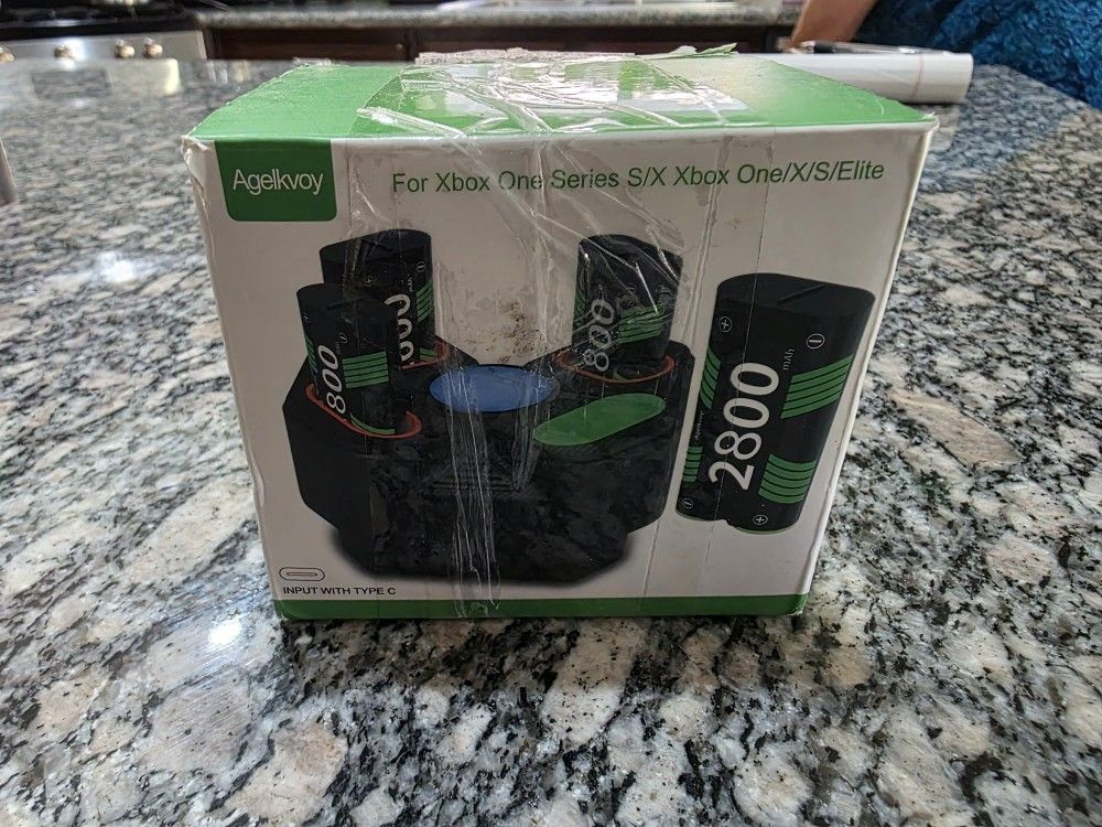 Xbox X S One Controller Battery Paks (4) Control Charger Dock