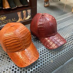 Gorras de piel original ajustables