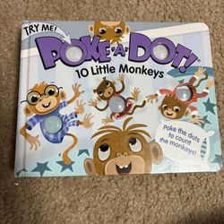 Poke A Dot 10 Little Monkeys 