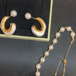 Bracelet And Earrings 