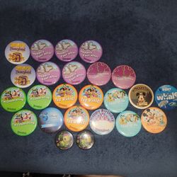 Disney Buttons Lot 