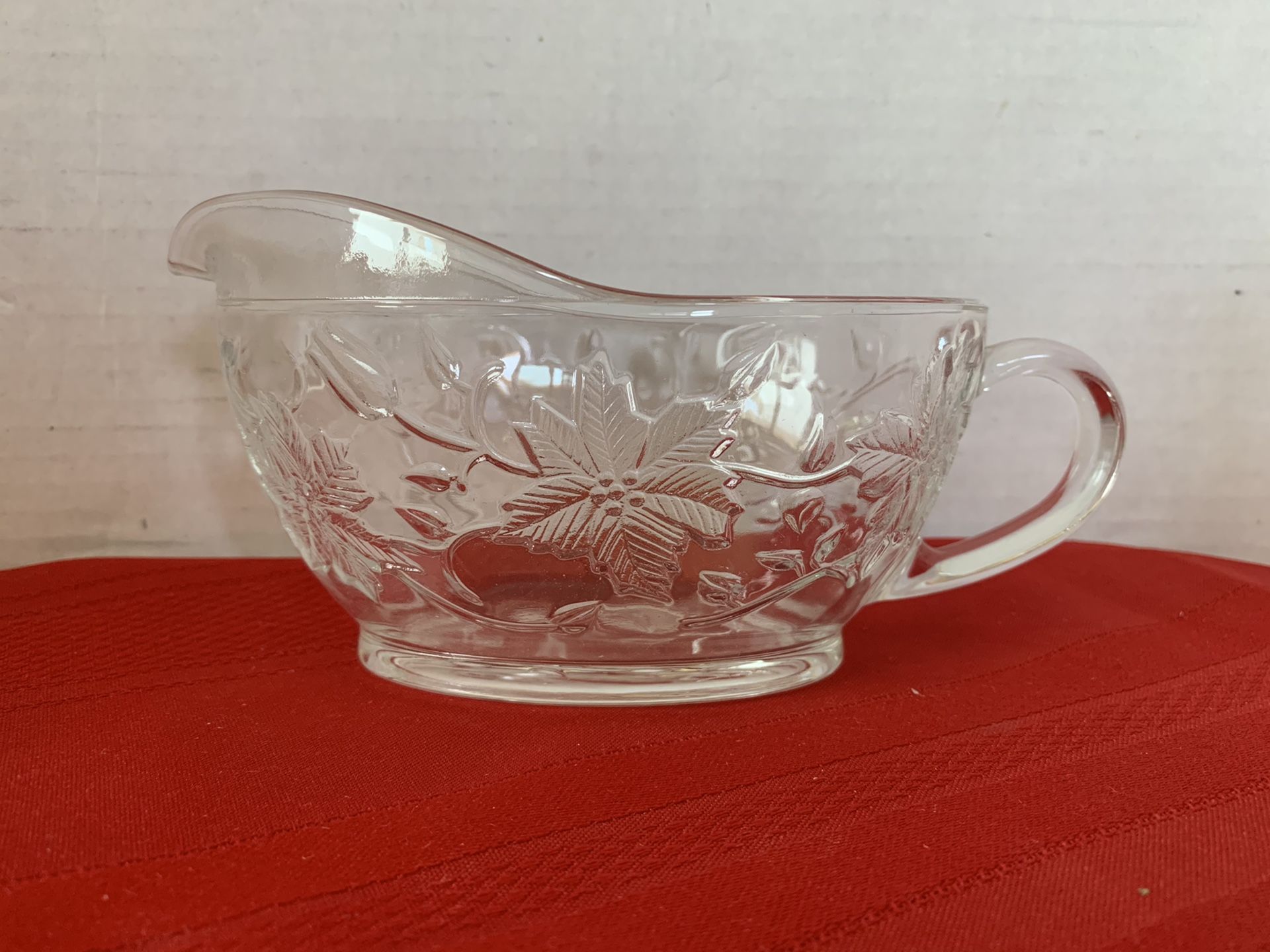 Princess House Fantasia Crystal Gravy Boat