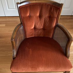 Vintage Regency  Style Caned Chair 
