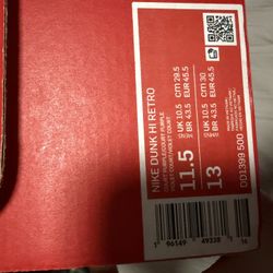 Men’s Lakers Dunks Dead Stock 