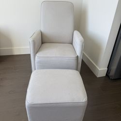 Swivel Rocker Chair & Ottoman 