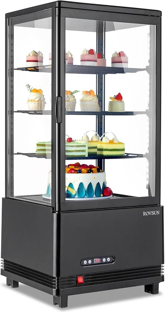 ROVSUN 3 Cu.Ft Refrigerated Display Case RETAIL $529-$569