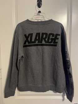 “X-LARGE “ “XLARGE “ OG STATUS CREW NECK SWEATSHIRT