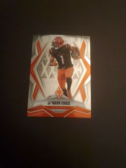 Ja'Marr Chase Cincinnati Bengals NFL Trading Card