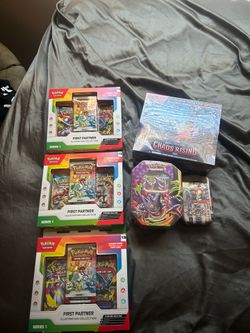POKEMON TINS ND BOXES