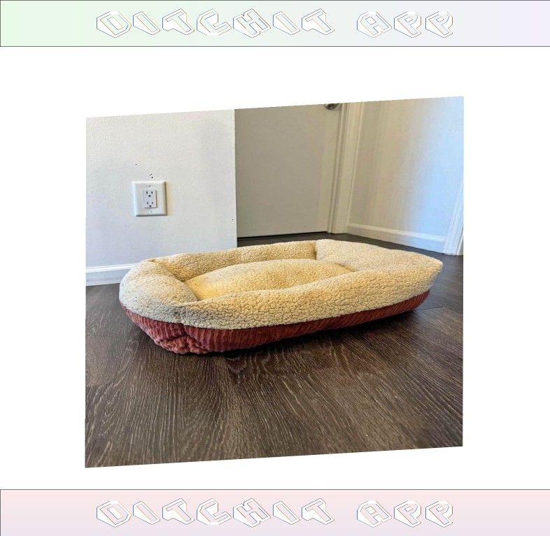 stock blue Soft & Cuddly Pet Bed - Best Comfort for Your Furry Companion
